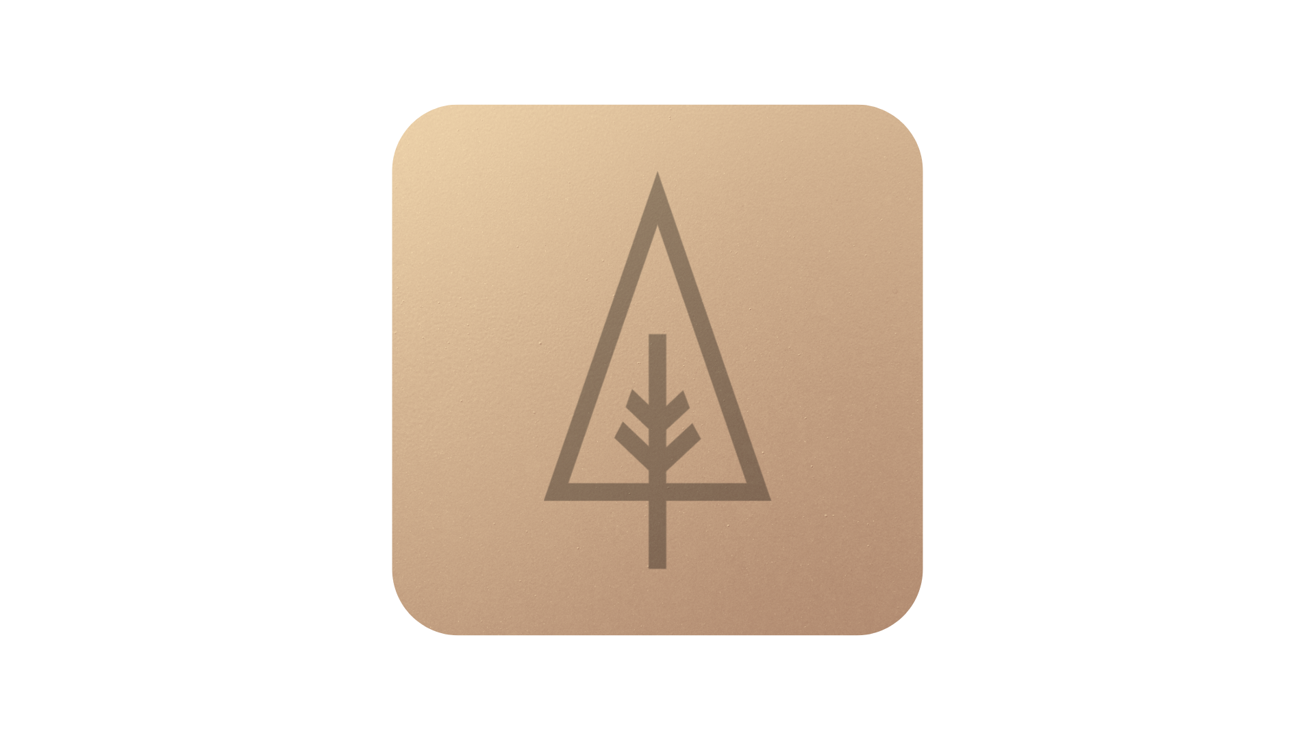 a tree icon for forest restoration climate action projects supported by Counterbalance. 