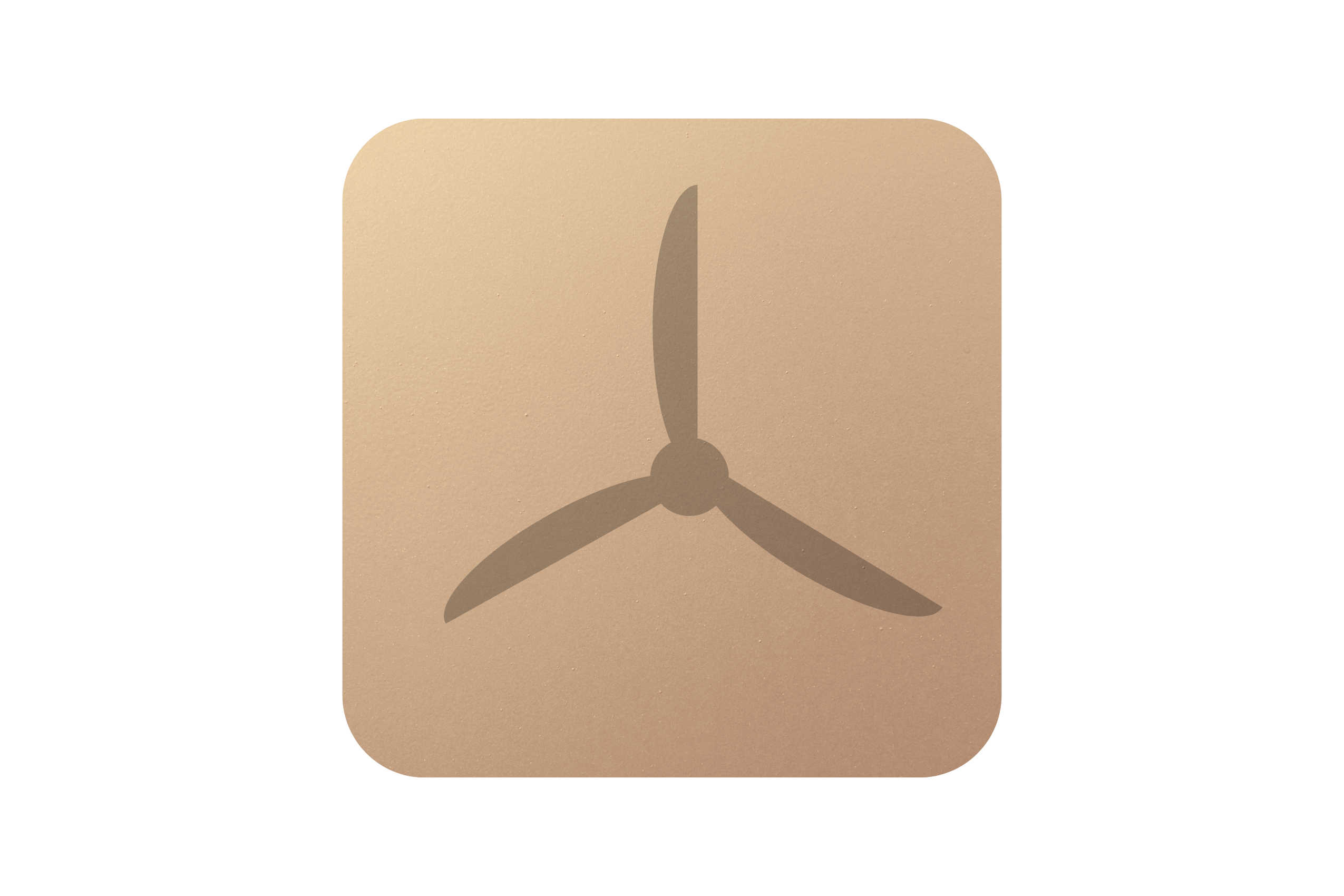 a wind turbine symbol representing premium renewal for wind energy projects. 