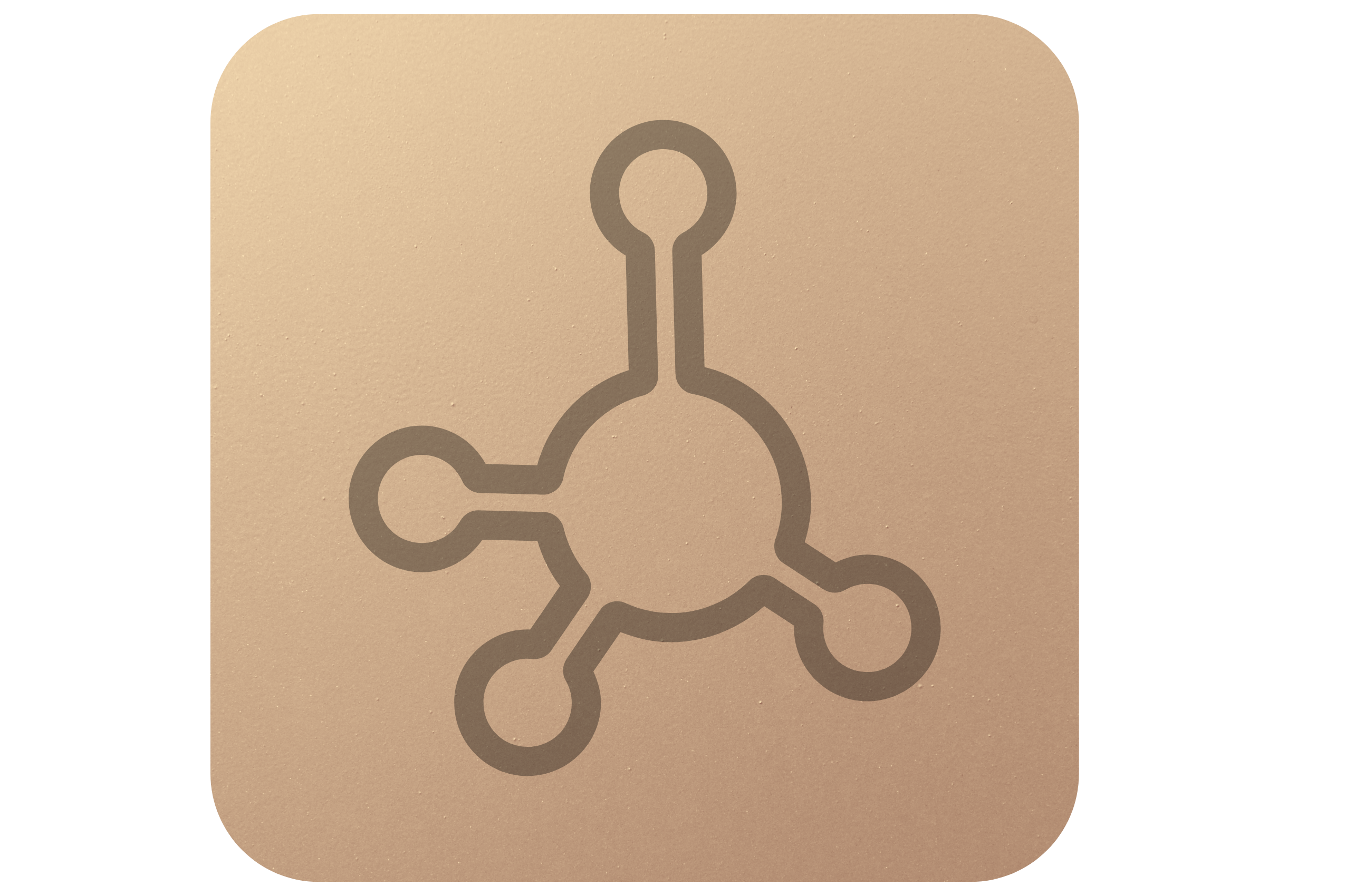 a methane icon for the methane capture and biogas climate action projects supported by Counterbalance. 