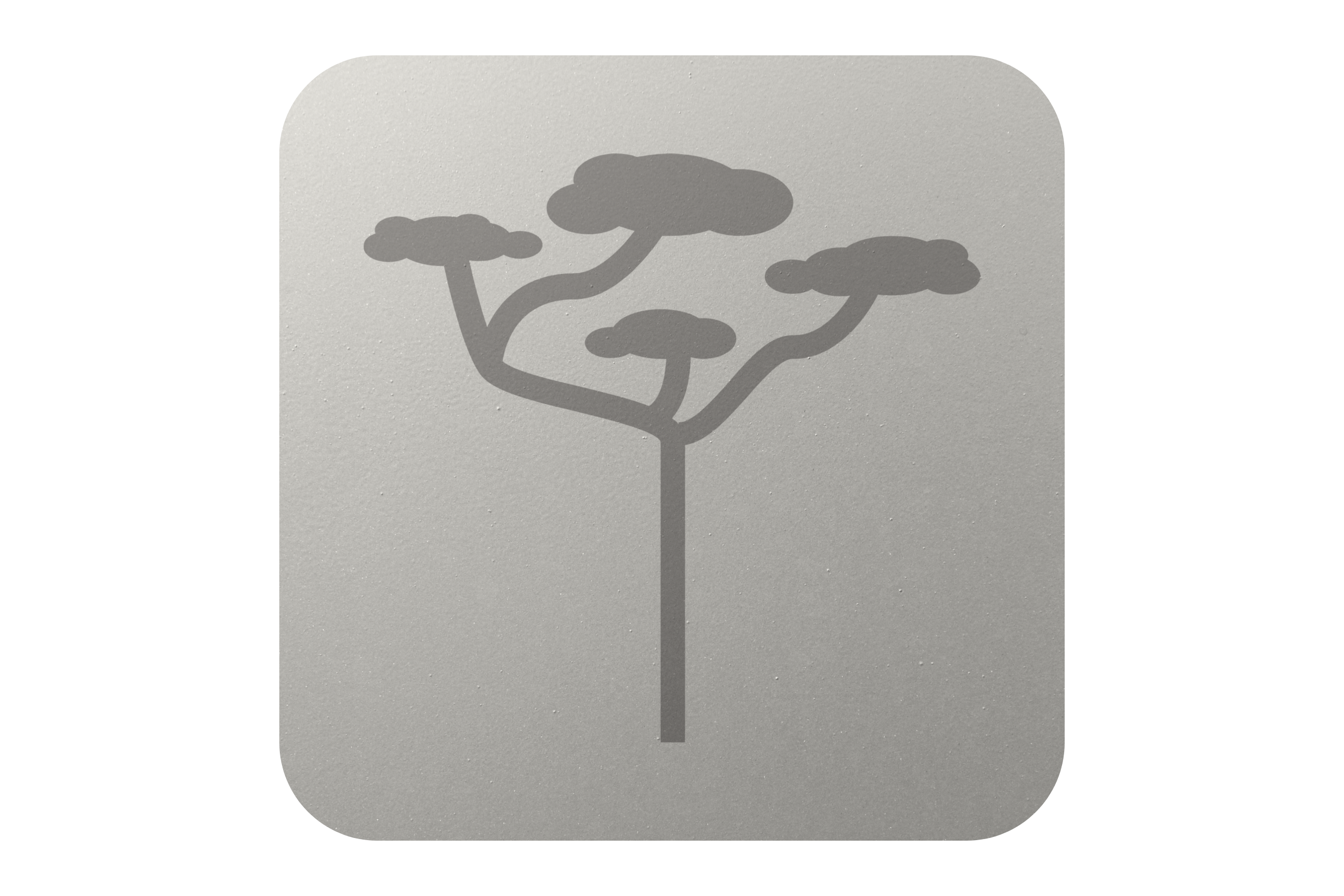 a tree symbol representing forest restoration projects. 