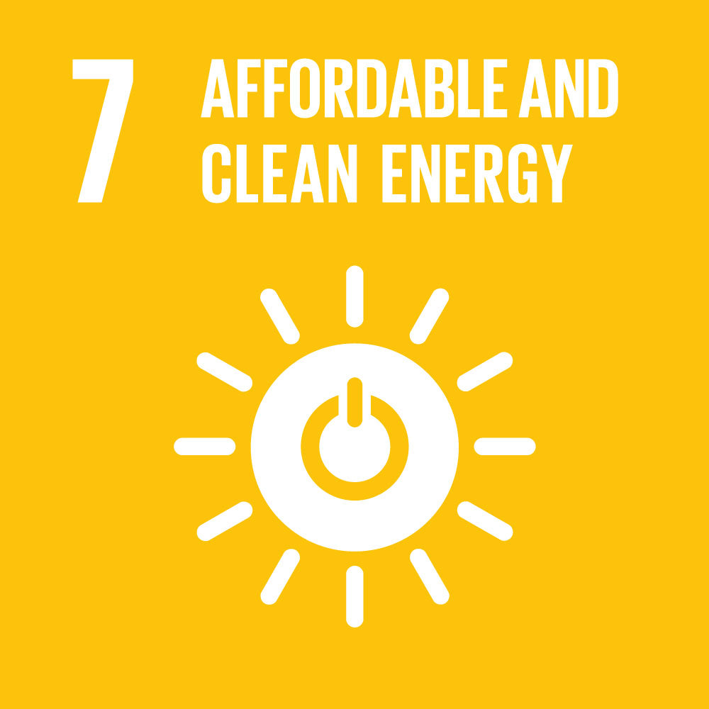 SDG number 7. Ensure access to affordable, reliable, sustainable and modern energy